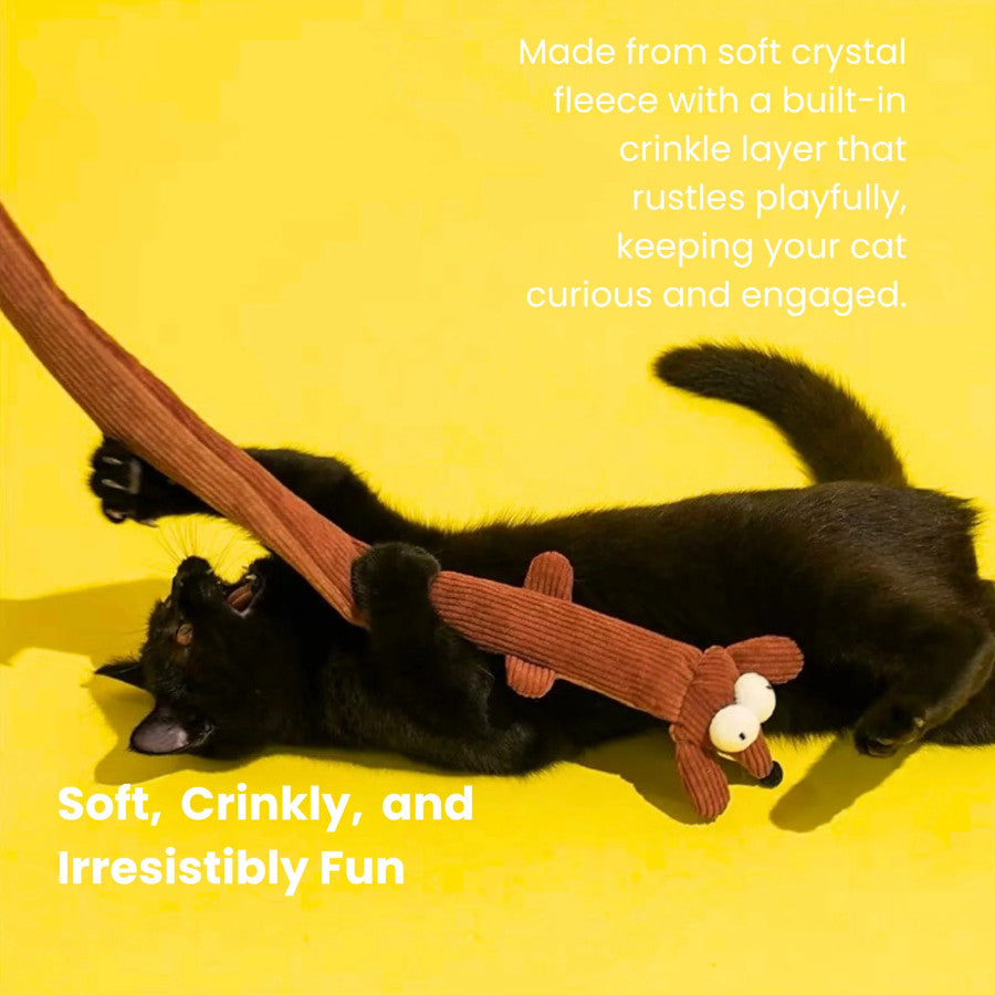 Dachshund Teaser Wand For Cats