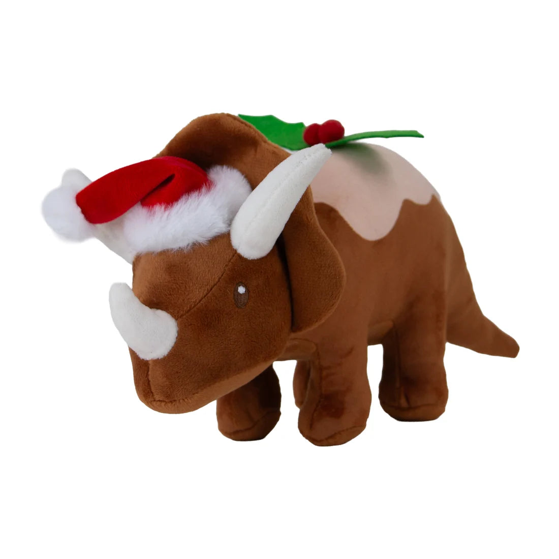 Dex the Dino Christmas Pud Dog Toy