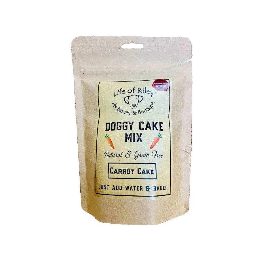 DIY Doggy Cake Mix Carrot Cake