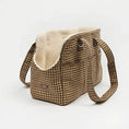 Load image into Gallery viewer, Cotswold Check Dog Carrier
