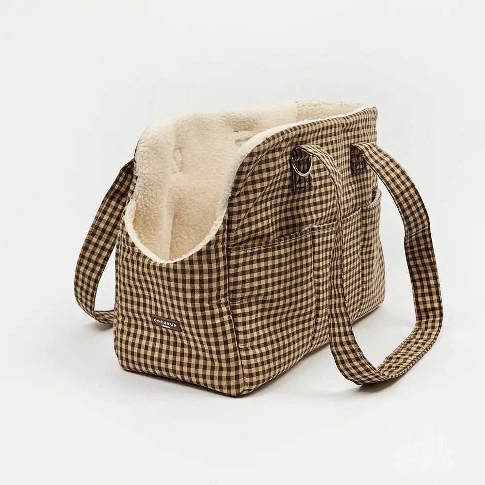 Cotswold Check Dog Carrier