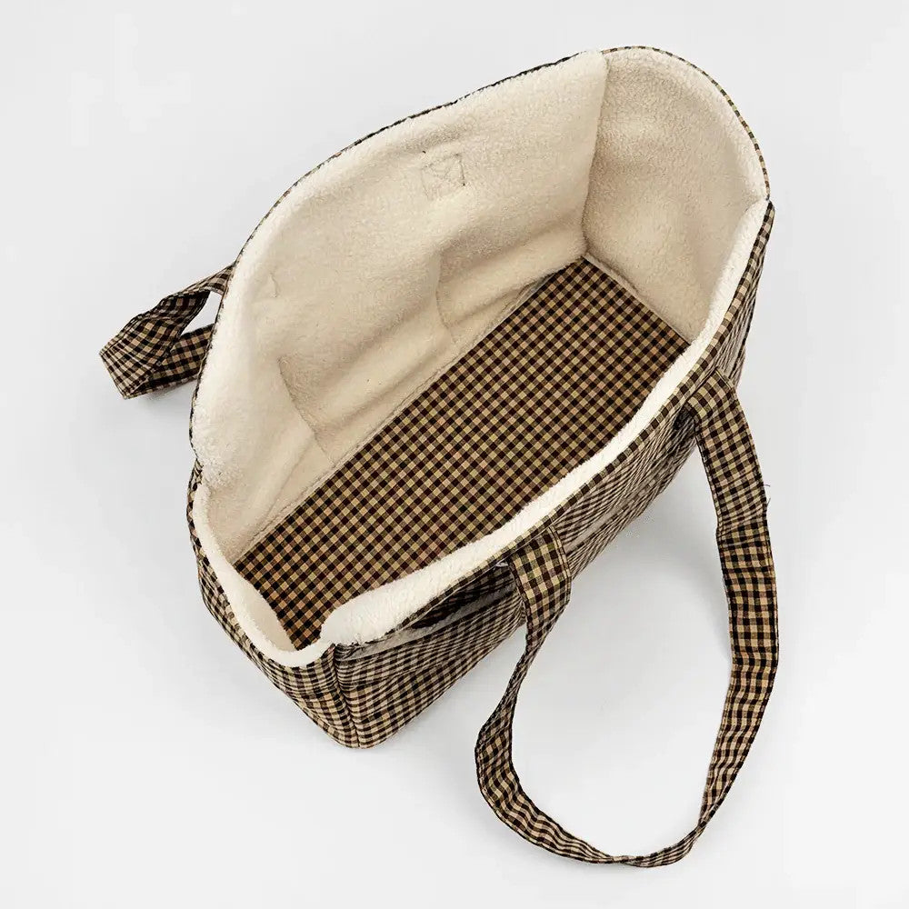 Cotswold Check Dog Carrier