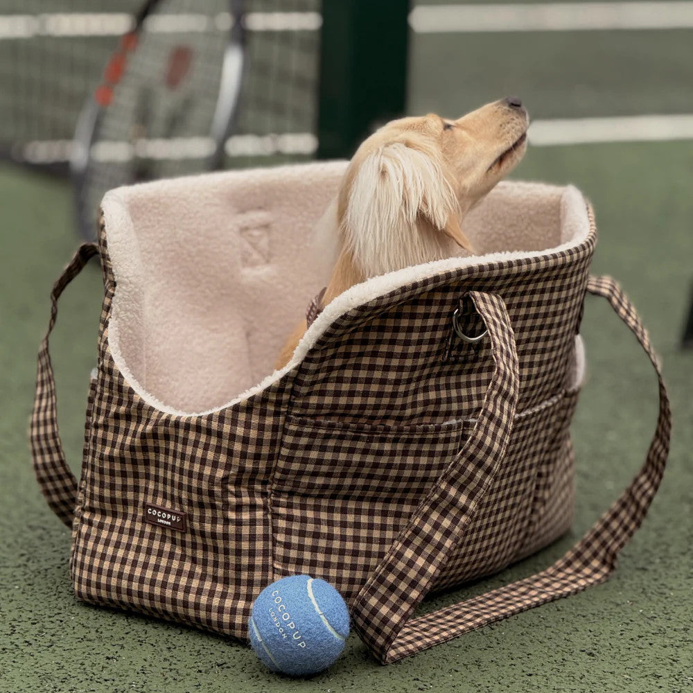 Cotswold Check Dog Carrier