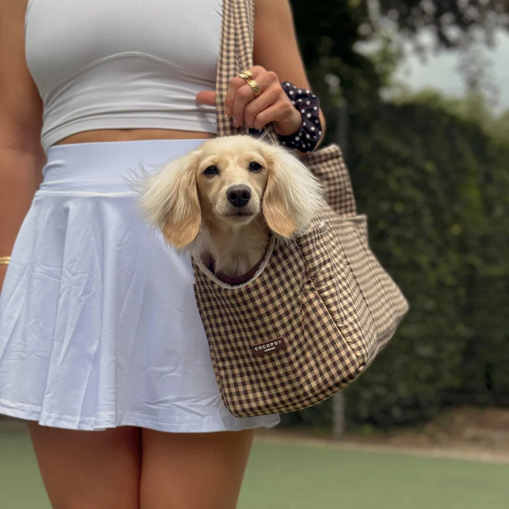 Cotswold Check Dog Carrier
