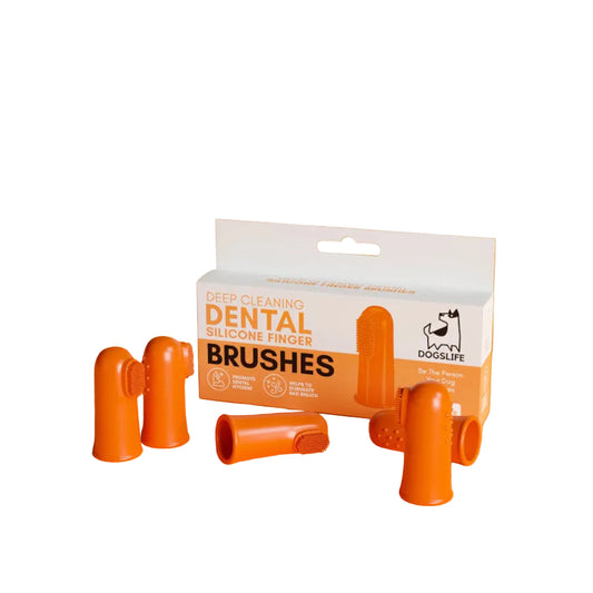 Dog Silicone Finger Toothbrushes