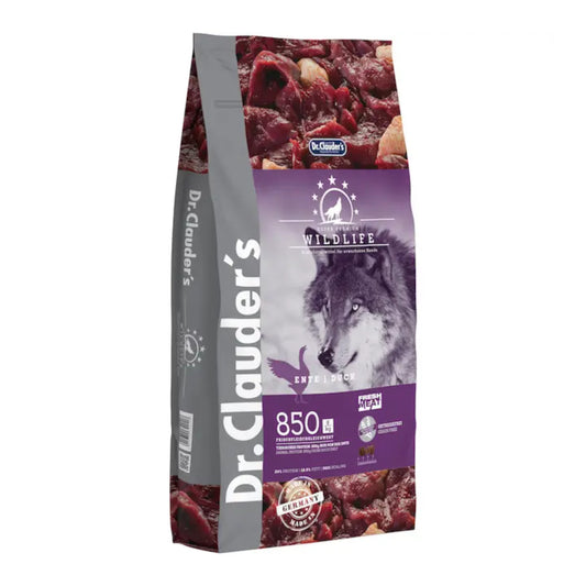 Dr Clauder’s Wildlife Duck Dry Dog Food 2kg