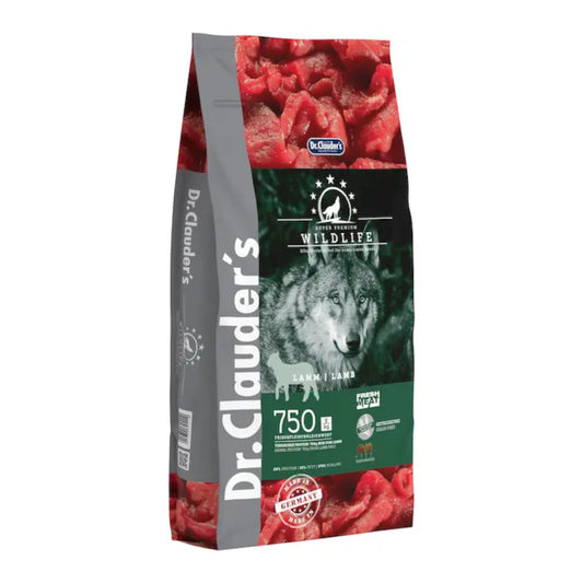 Dr Clauder’s Wildlife Lamb Dry Dog Food 2kg