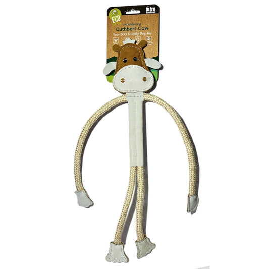 Eco Dog Toy Cuthbert The Cow