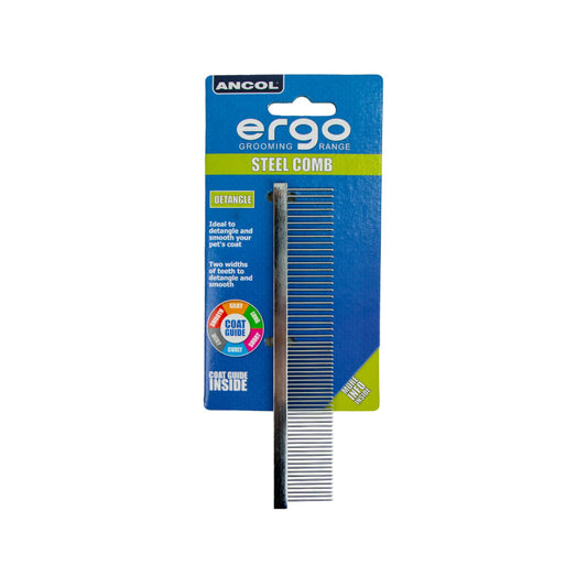 Ergo Steel Detangle Comb