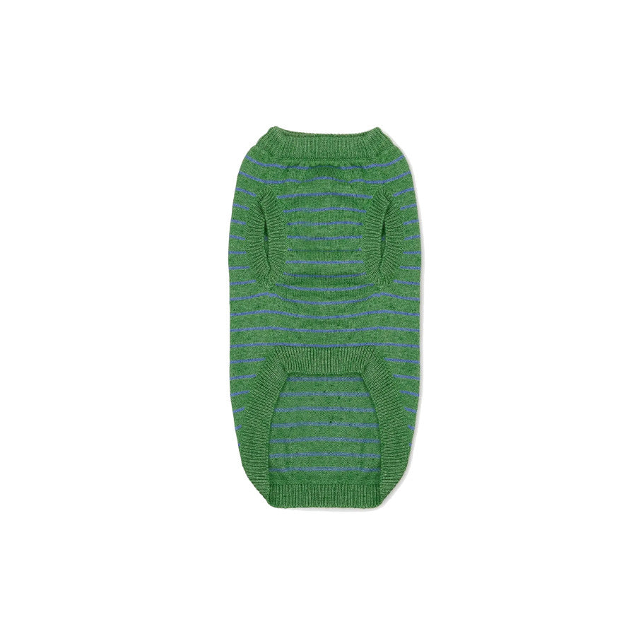 Green Striped Cat Jumper