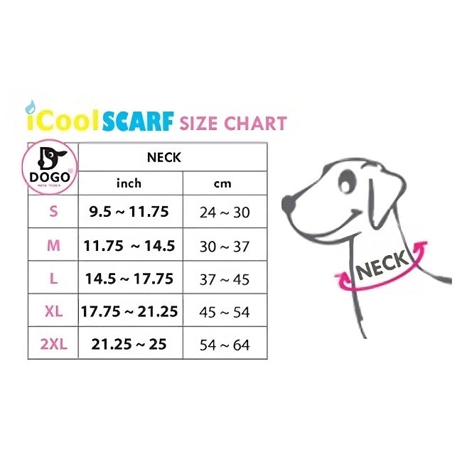 iCool Cooling Scarf for dogs