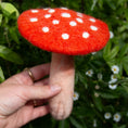 Load image into Gallery viewer, Magical Mushroom Felt Dog Toy
