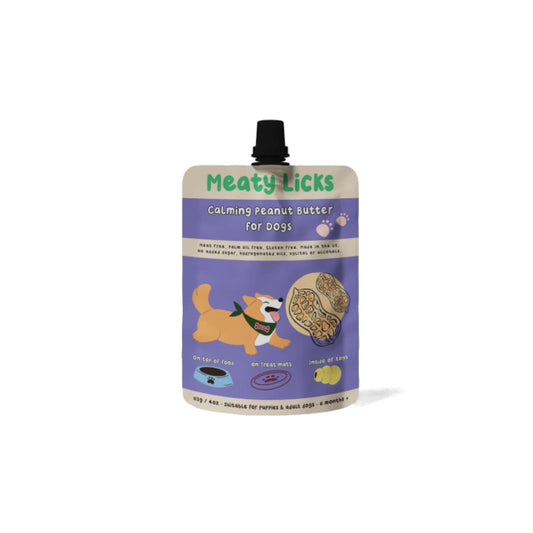 Calming Peanut Butter Pouch for Dogs