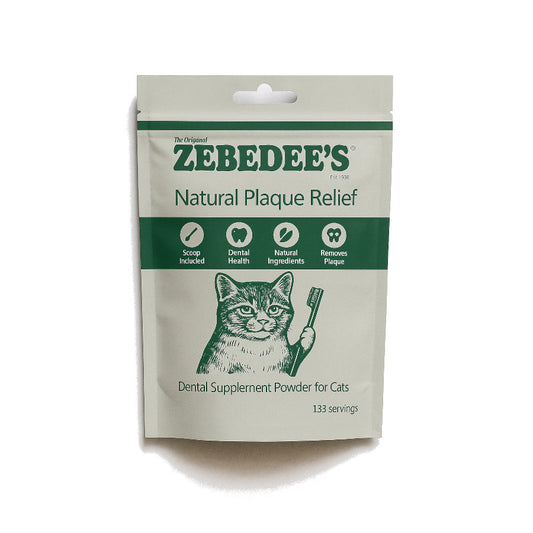 Natural Plaque Relief Powder for Cats