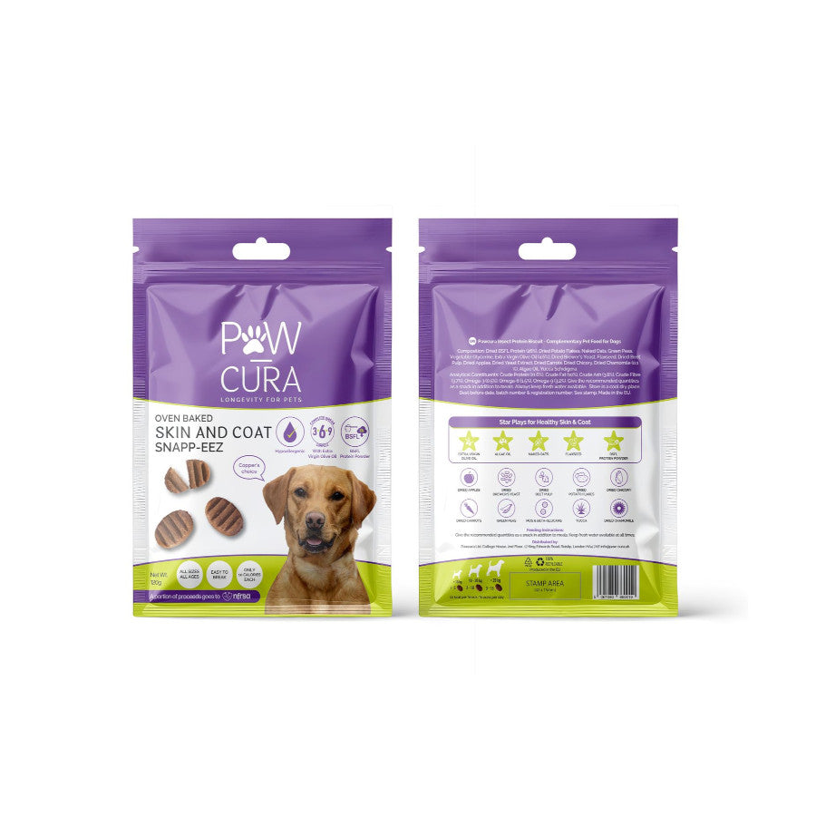 Insect Protein Oven Baked Skin & Coat Snappeez