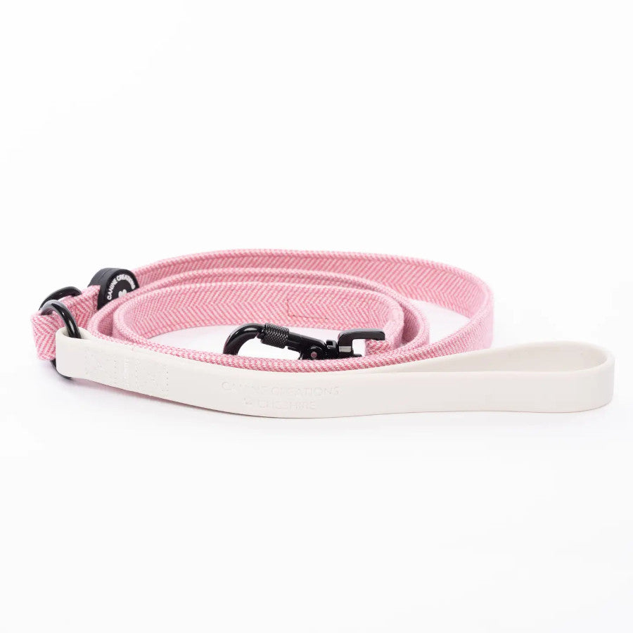 Pink Herringbone Lead