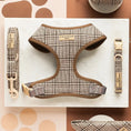Load image into Gallery viewer, Plaid Adjustable Neck Harness
