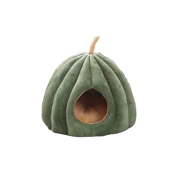 Cat Bed Green Squash