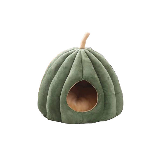 Cat Bed Green Squash