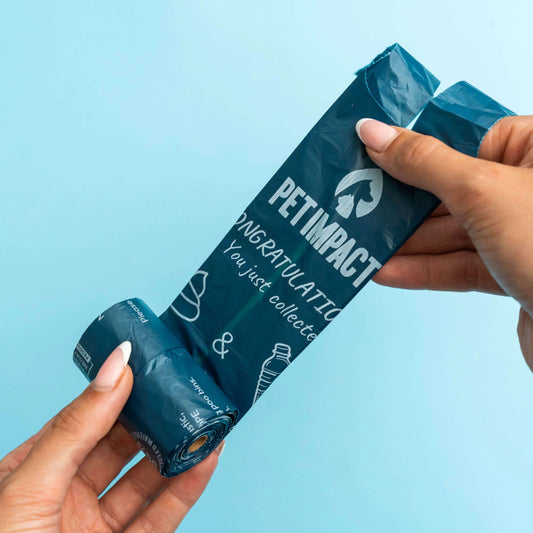 Reseacled Poo Bags (16 Rolls)