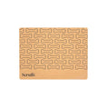 Load image into Gallery viewer, Cork Pet Placemat Bone Print
