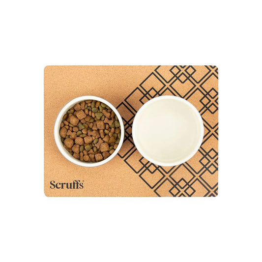 Cork Pet Placemat Diamonds