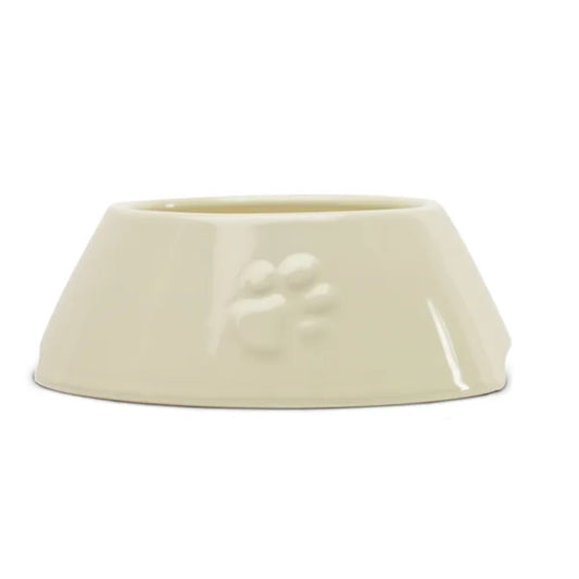 Icon Long Eared Dog Bowl Cream