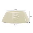 Load image into Gallery viewer, Icon Long Eared Dog Bowl Cream
