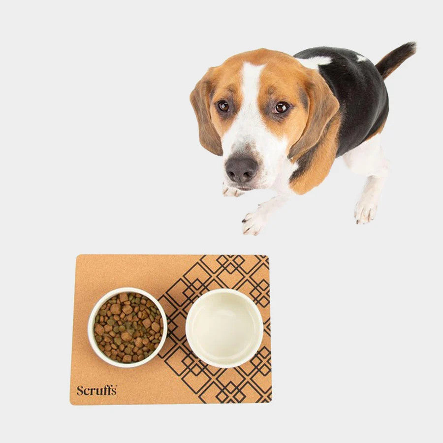 Cork Pet Placemat Diamonds