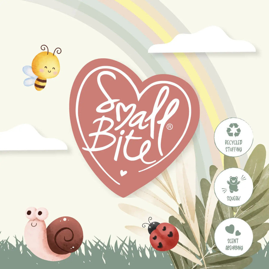 Small Bite Plush Dino Puppy Toy