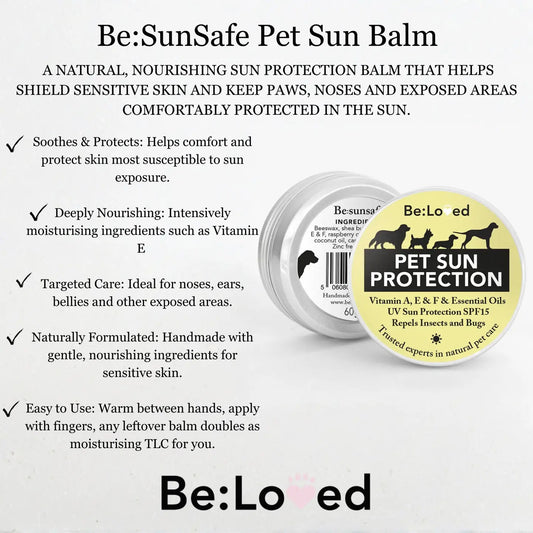 Be:Sunsafe Natural Zinc Free Sun Protect For Dogs