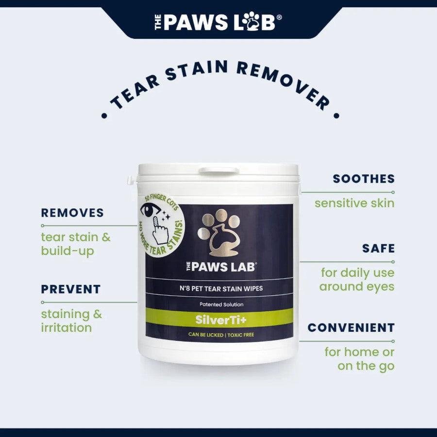 N.8 Pet Tear Stain Wipes