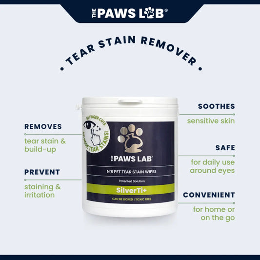 N.8 Pet Tear Stain Wipes