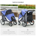 Load image into Gallery viewer, PawHut Foldable Pet Stroller with Cushion
