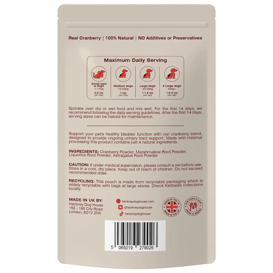 Urinary Cranberry Topper for Dogs & Cats
