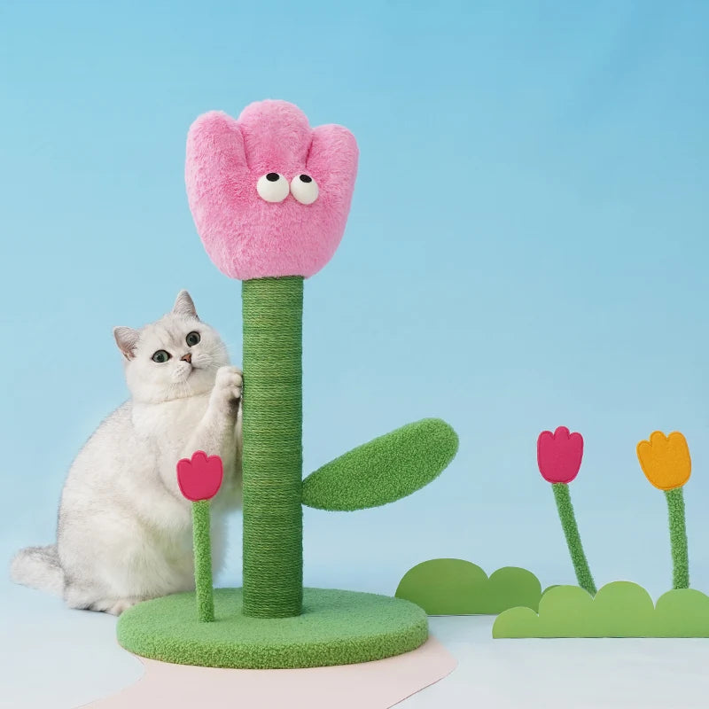 Zeze Tulip Cat Scratching Post