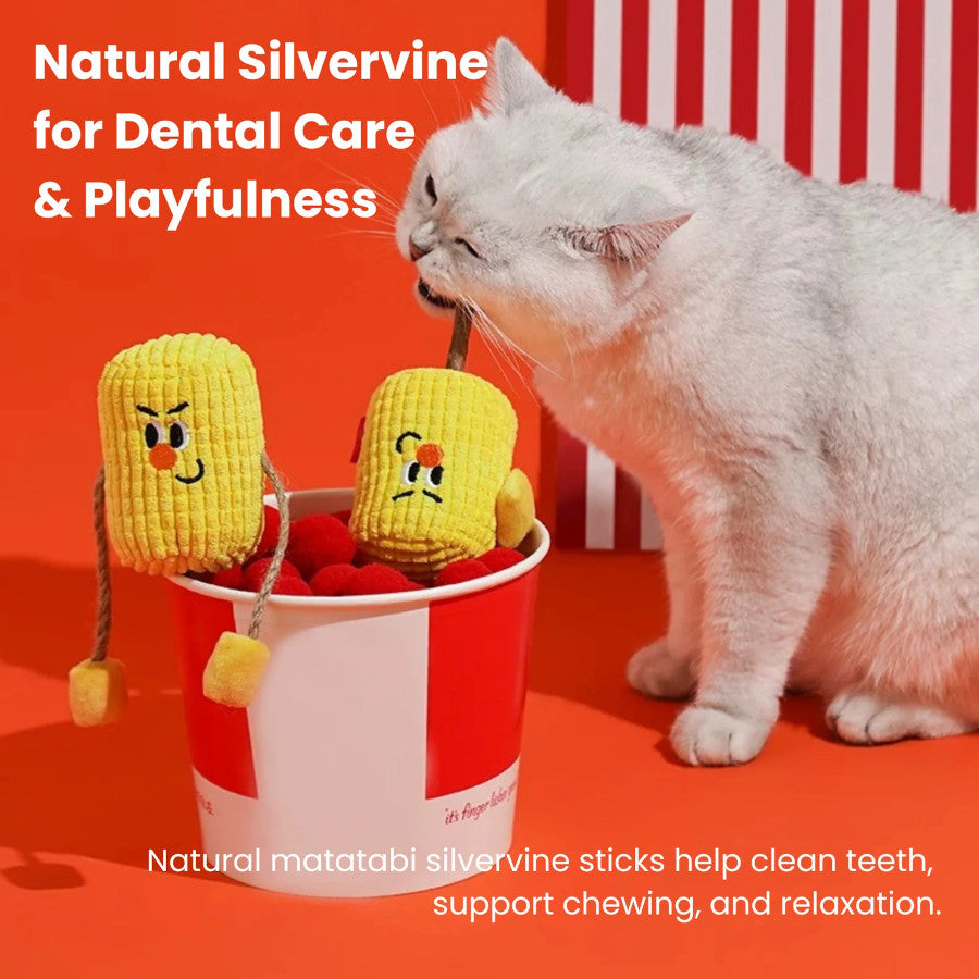 Silvervine Matatabi Wood Pet Toy